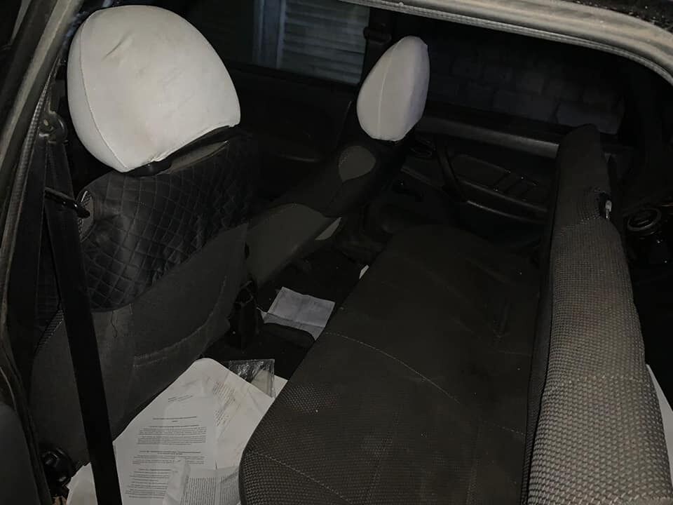 Правозащитнице на Луганщине разбили авто
