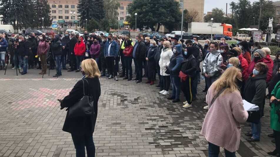 Акція протесту в Смілі