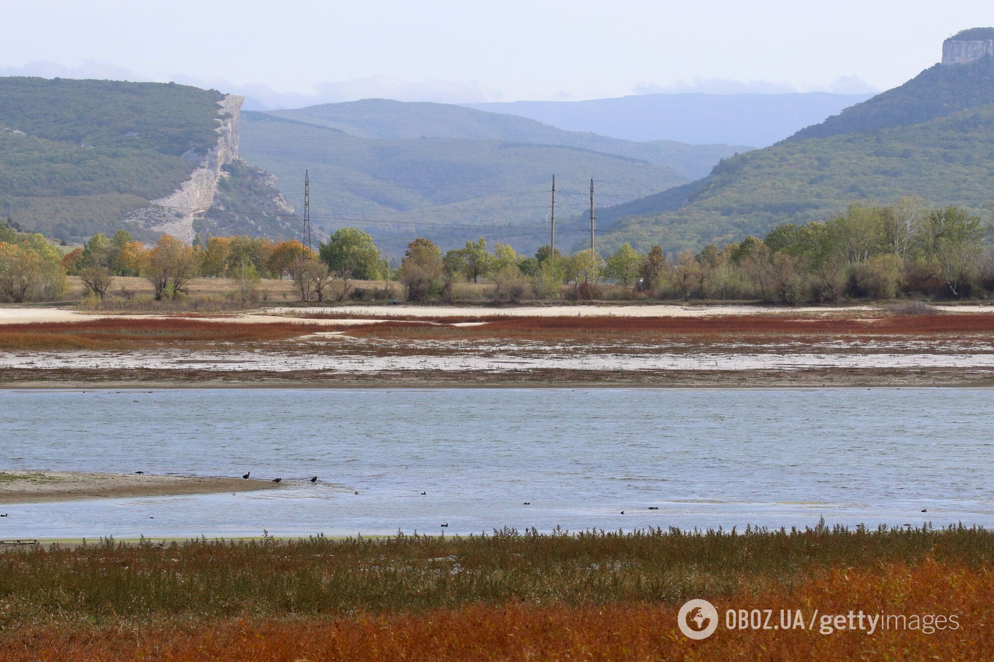 Водосховища Криму продовжують міліти