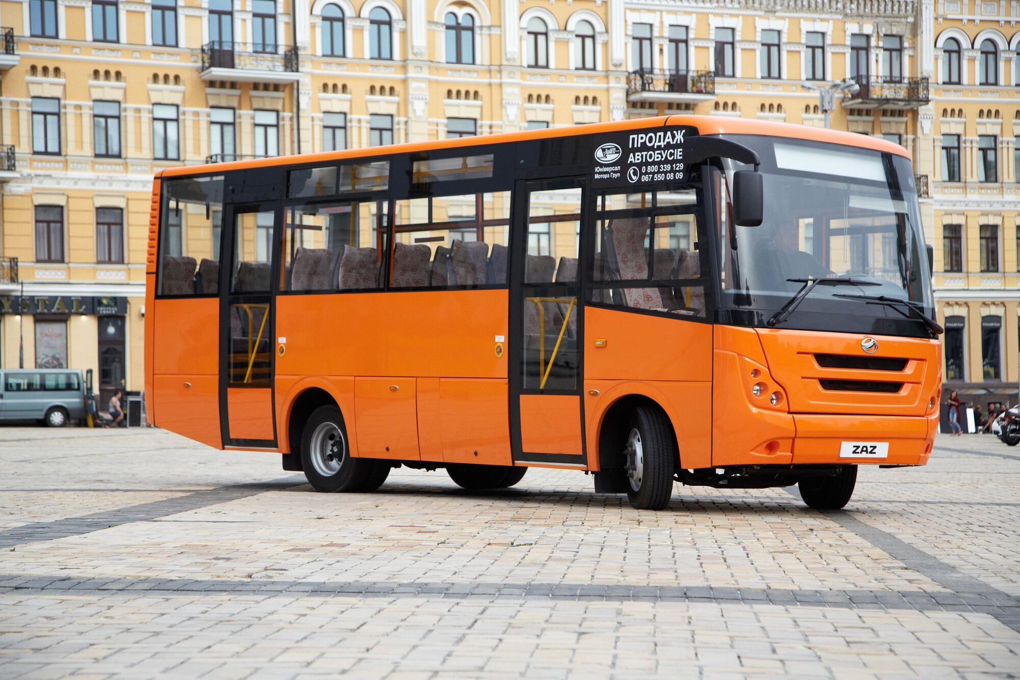Автобусы ЗАЗ получают европейскую сертификацию