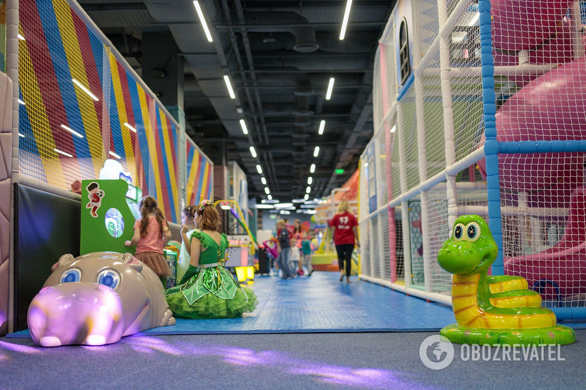 В Днепре открылся первый в городе интерактивный семейный парк "DКids".