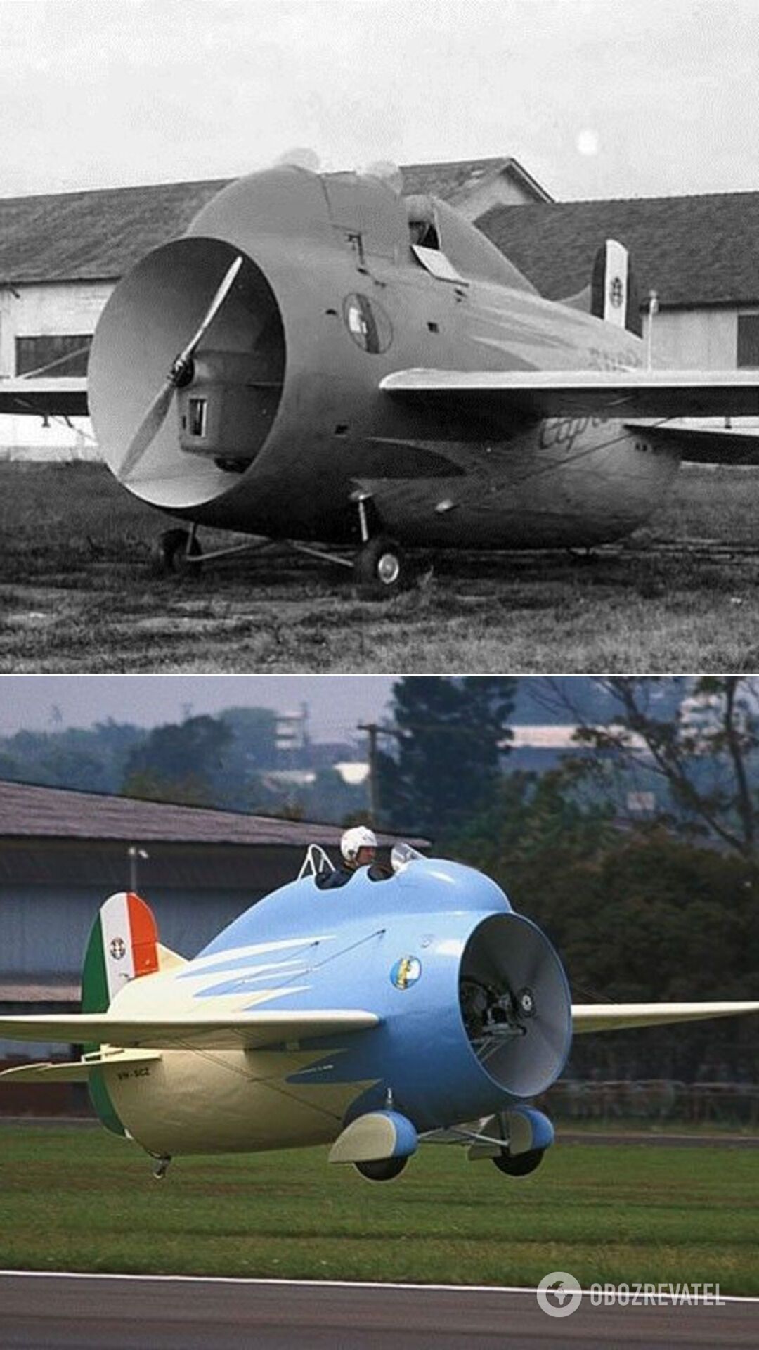 Stipa-Caproni – экспериментальный "туннельный" самолет италийского производства. Первый "Стипа-Капрони" был оборудован двигателем DeHavilland Gipsy III мощностью 120 л. с., его полет состоялся 7 октября 1932 года. Вскоре авторские права на него были проданы во Францию. Трудности последовавшего затем военного времени не позволили продолжить столь необычный эксперимент
