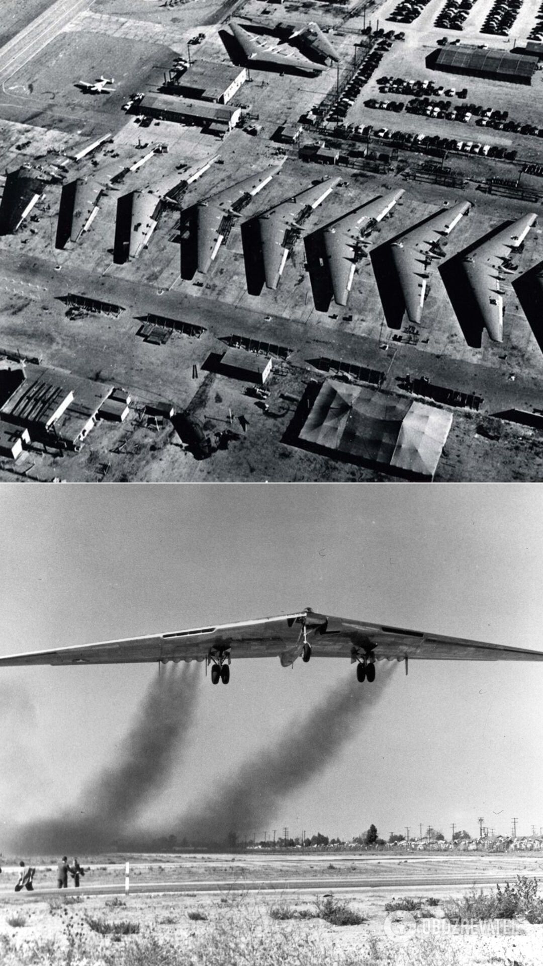 Northrop YB-49 – прототип тяжелого бомбардировщика с реактивным двигателем, разработанного корпорацией Northrop вскоре после Второй мировой войны для обслуживания ВВС США