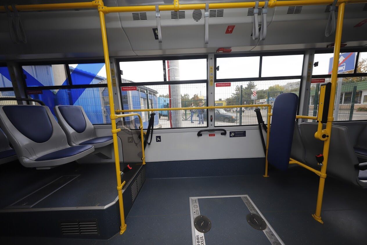 Работа нового троллейбусного маршрута № 6 в Днепре