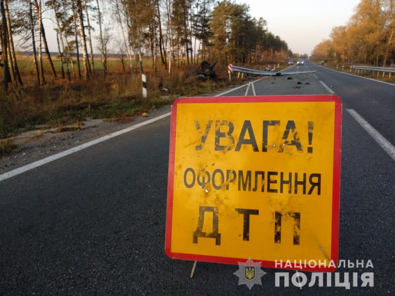 ДТП в Сумской области произошла на окраине села Маковое