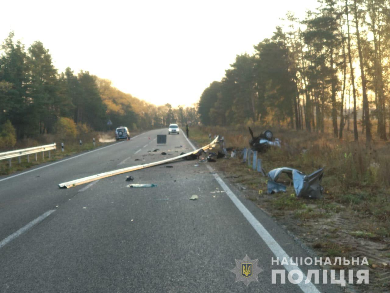 В аварії на Сумщині загинули 4 особи.