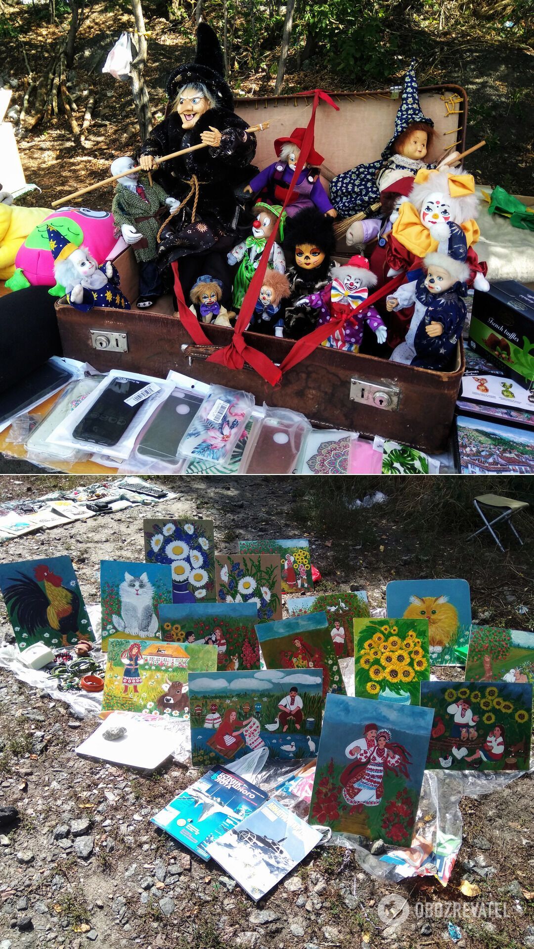 На блошиному ринку продають не лише антикваріат