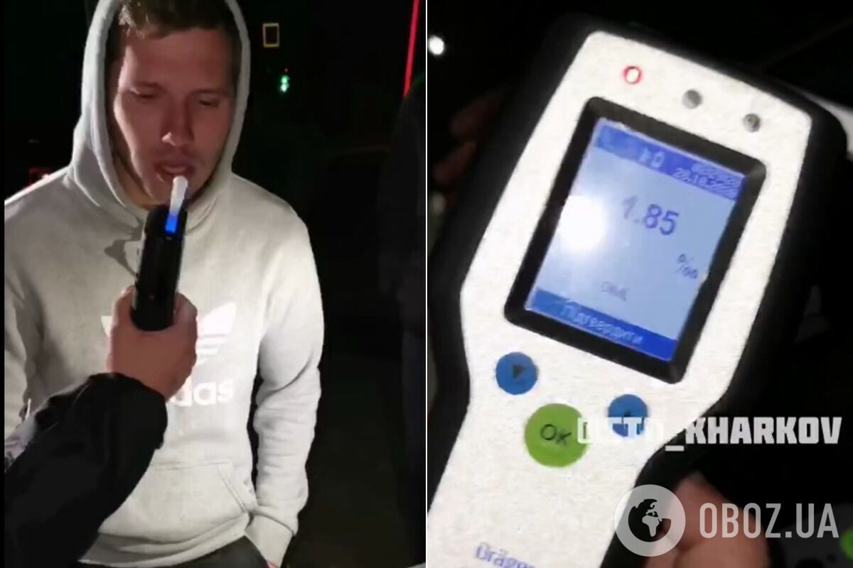 Футболіст Дмитро Кравченко сів за кермо в стані алкогольного сп'яніння