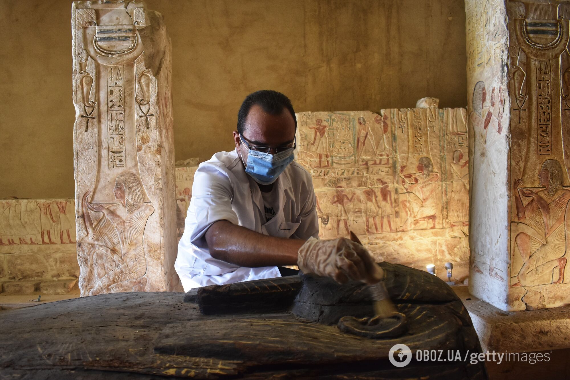 Знайдені саркофаги виставлять у Великому єгипетському музеї.