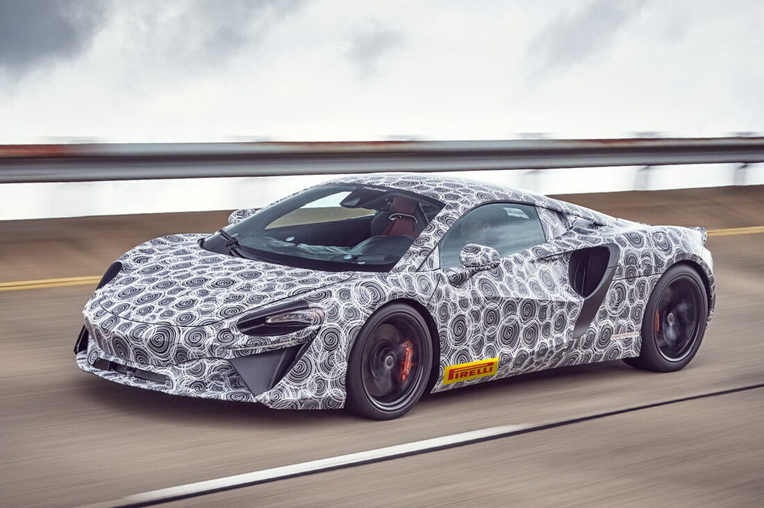 McLaren готовит первый в своей истории гибридный суперкар. Фото: