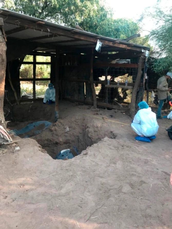 Фото с места, где обнаружили братскую могилу с телом 24-летней модели