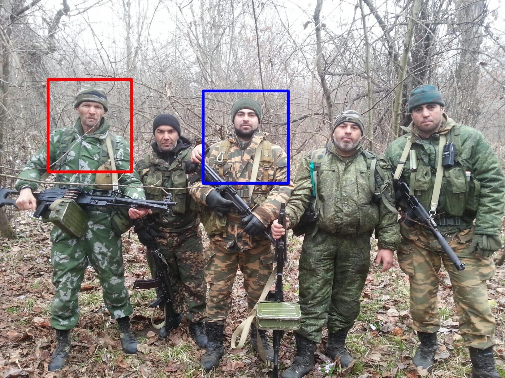 Российские военные на Донбассе в 2014 году