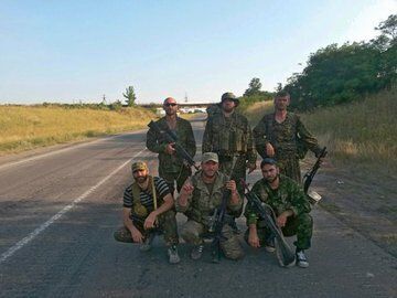 Російські військові на Донбасі 2014 року