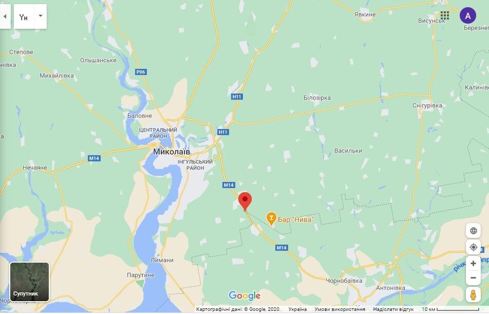 Місце аварії