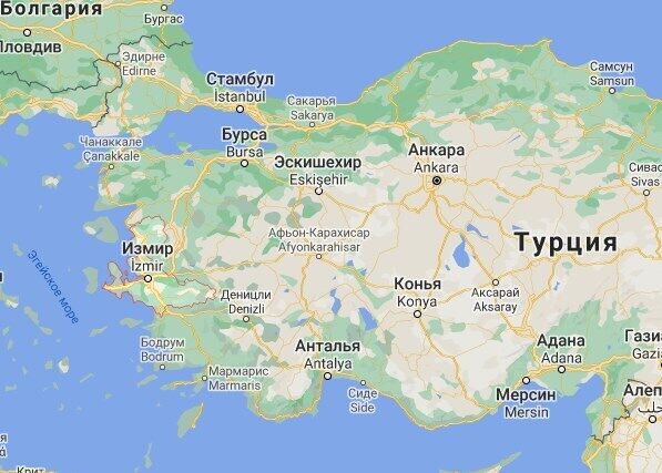Землетрясение ударило по турецкой провинции Измир.