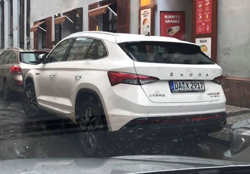 Skoda Kodiaq GT, замеченный в Чехии еще весной