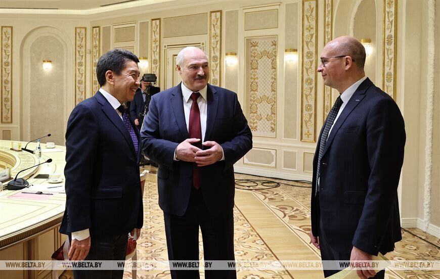 Лукашенко с журналистами