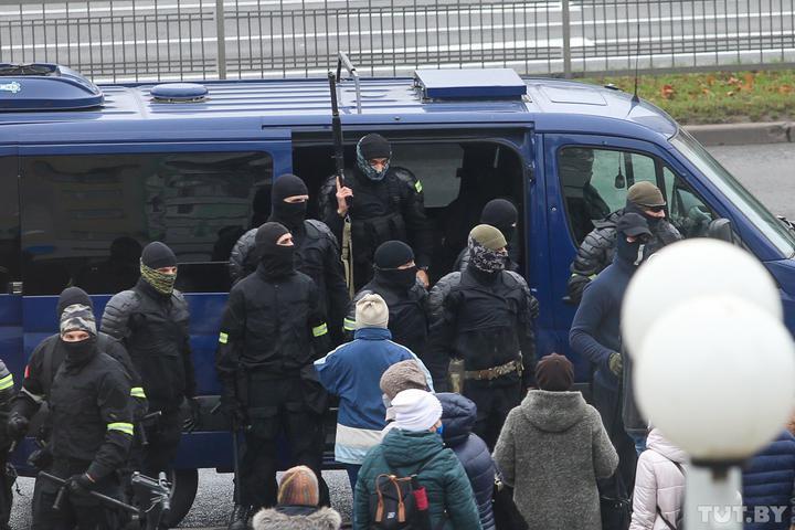 Силовики были вооружены огнестрельным оружием