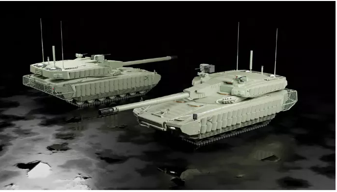 В США рассекретили изображения танков будущего. Фото