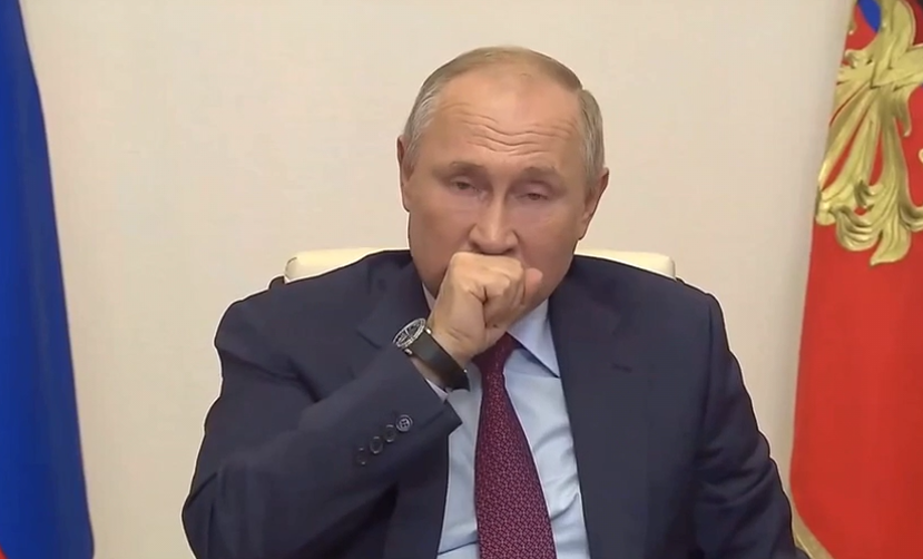 Путин во время совещания