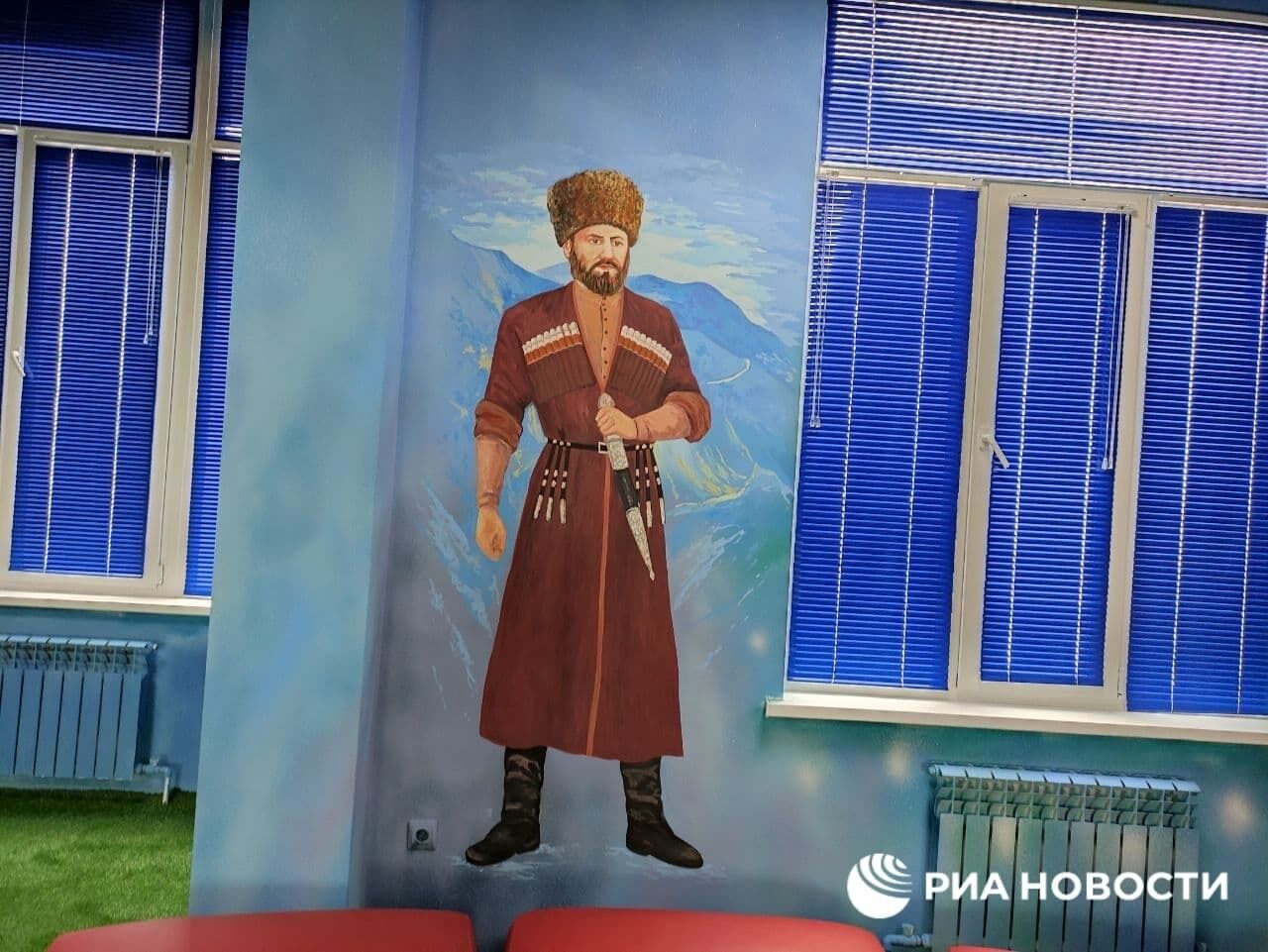 Чеченські герої замінили зображення Marvel в дитячому розважальному центрі