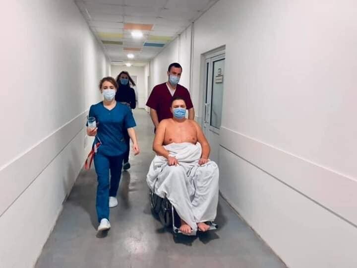 Один из пациентов перед операцией