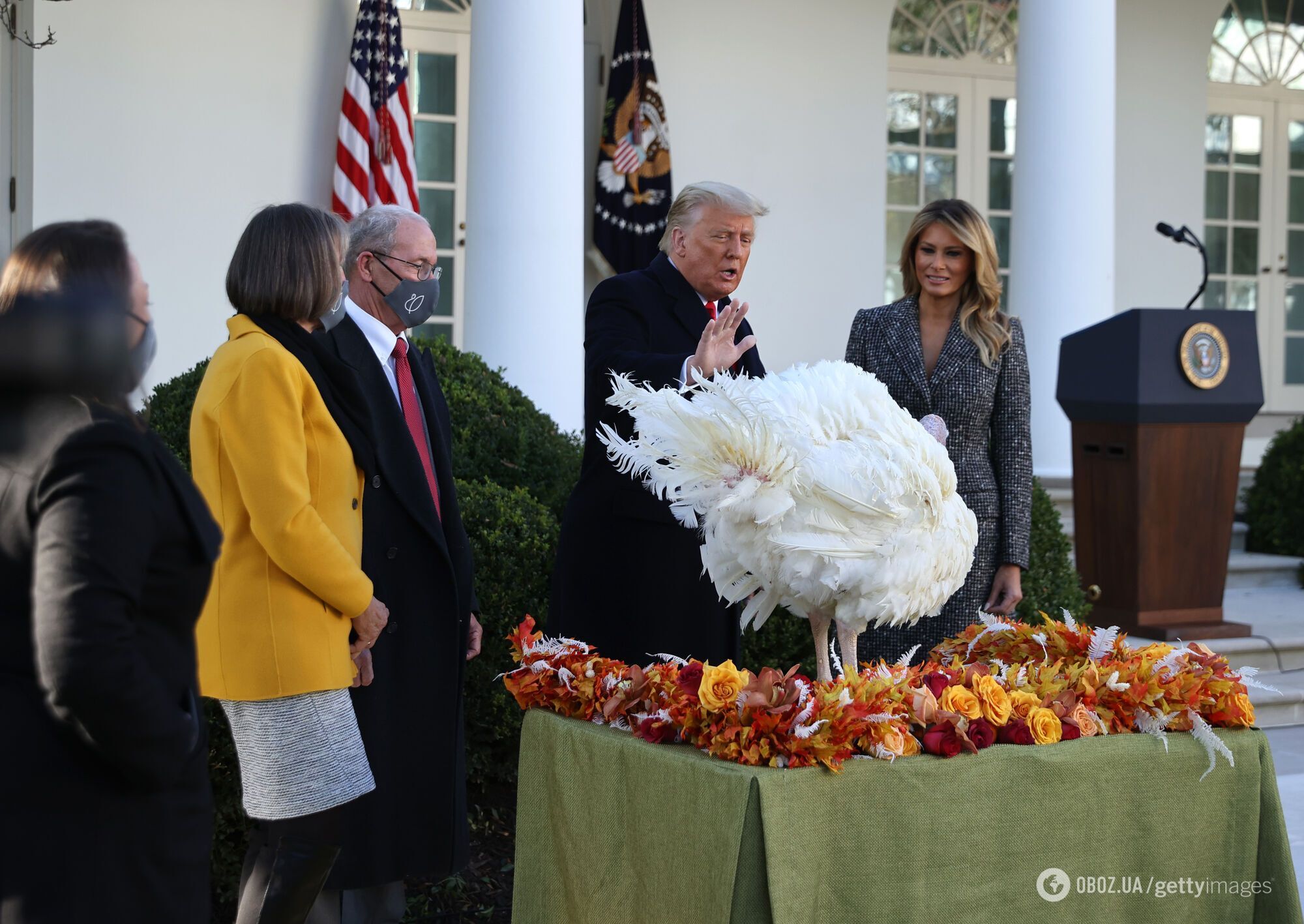 Трамп помилував індичку Корн.