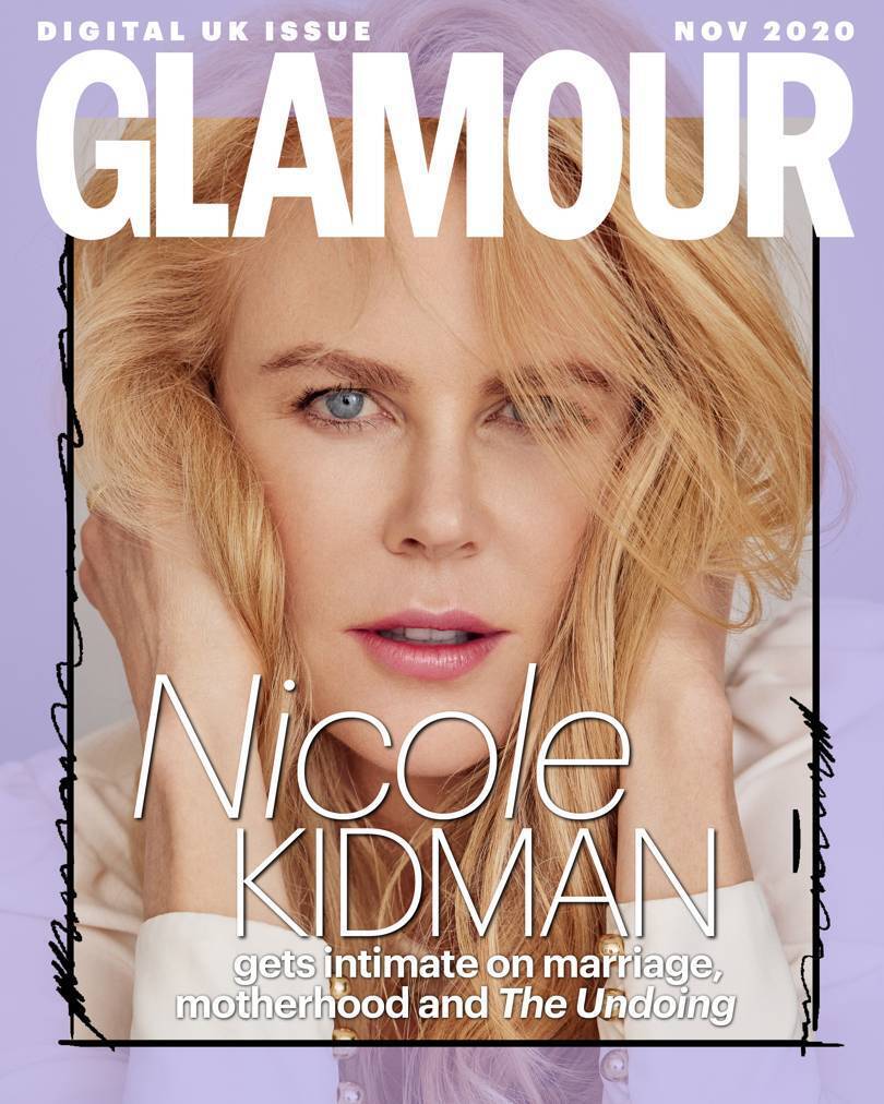 Николь Кидман снялась для новой обложки журнала Glamour