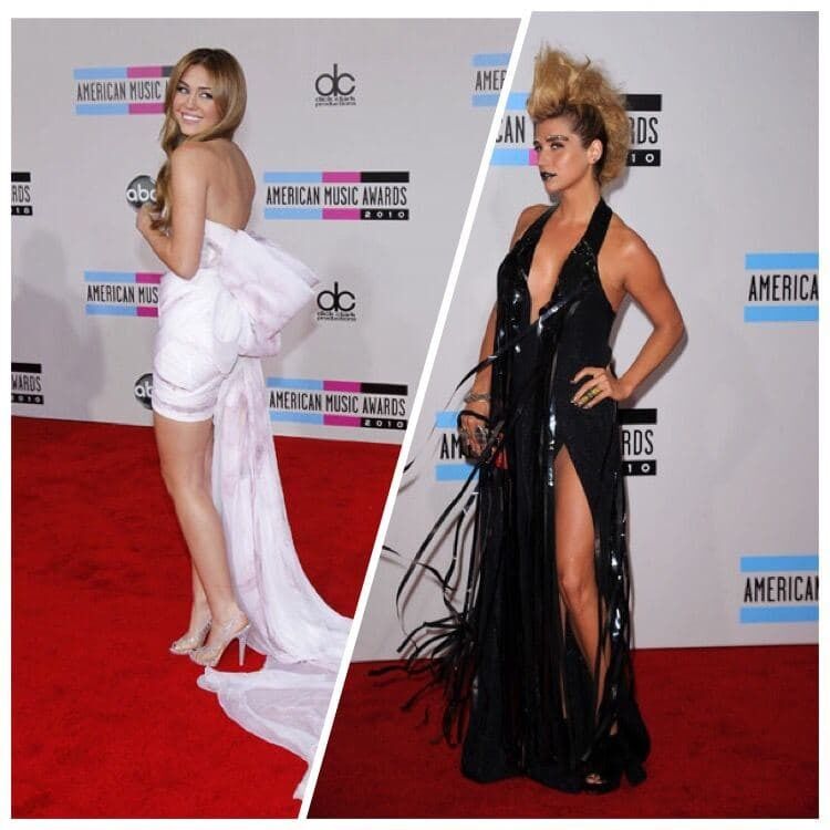 Майлі Сайрус і Kesha American Music Awards 2010 року.