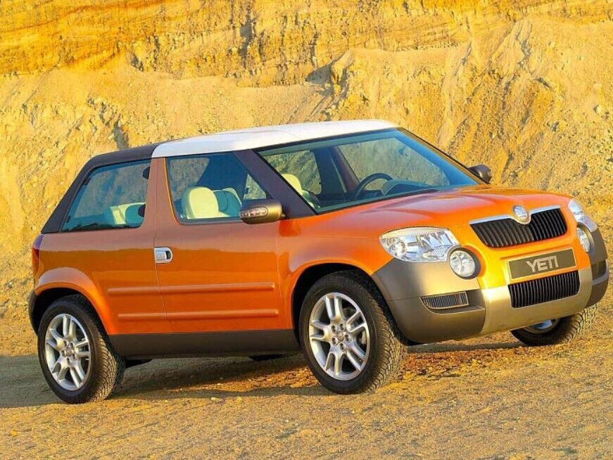 Skoda Yeti Concept.