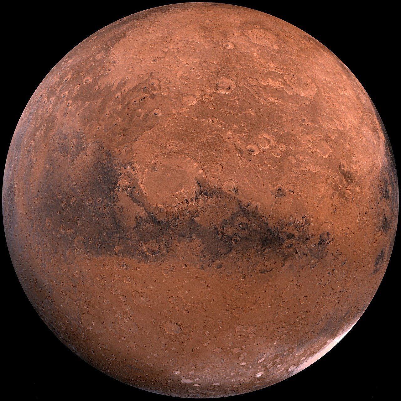 Гравитация Марса в два с половиной раза слабее, чем на Земле