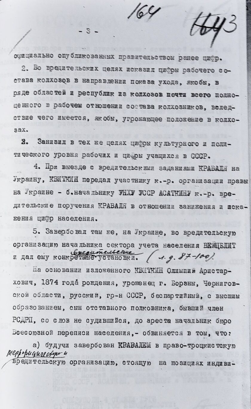 СБУ рассекретила архивы СССР о переписи населения после голодоморов в Украине
