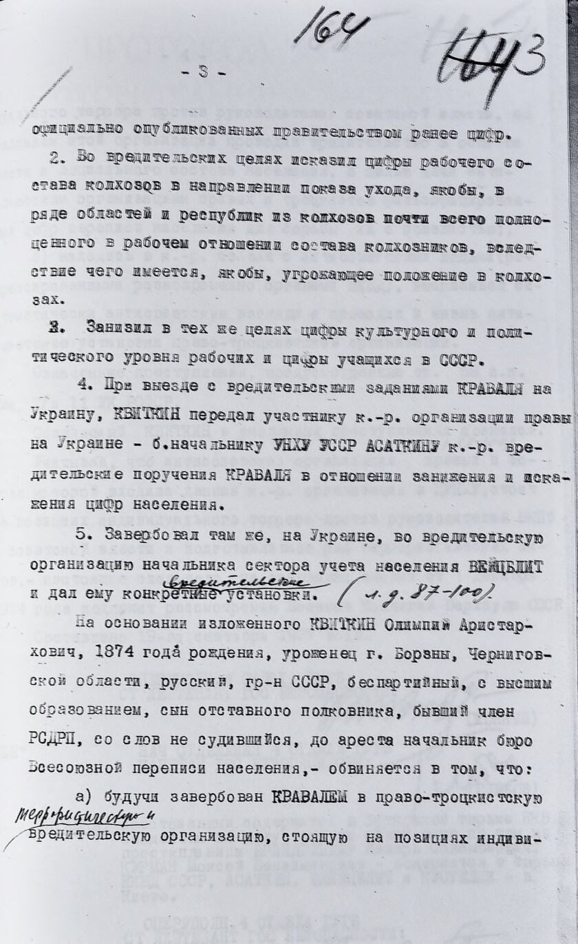 СБУ розсекретила архіви СРСР про перепис населення після голодоморів в Україні