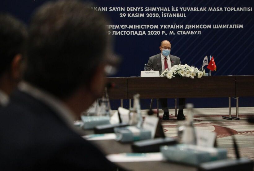 Премьер-министр Украины на встрече с турецкими инвесторами