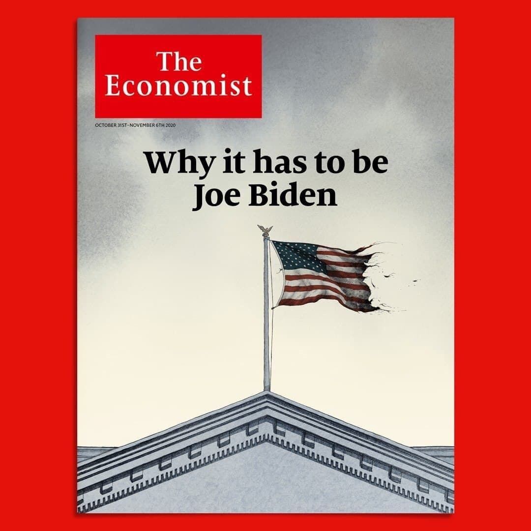 The Economist вийшов із Трампом на обкладинці.