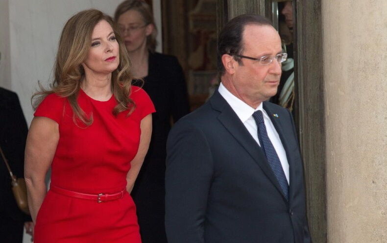 Франсуа Олланд та Жюлі Гайє