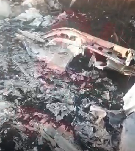 В Подмосковье упал самолет