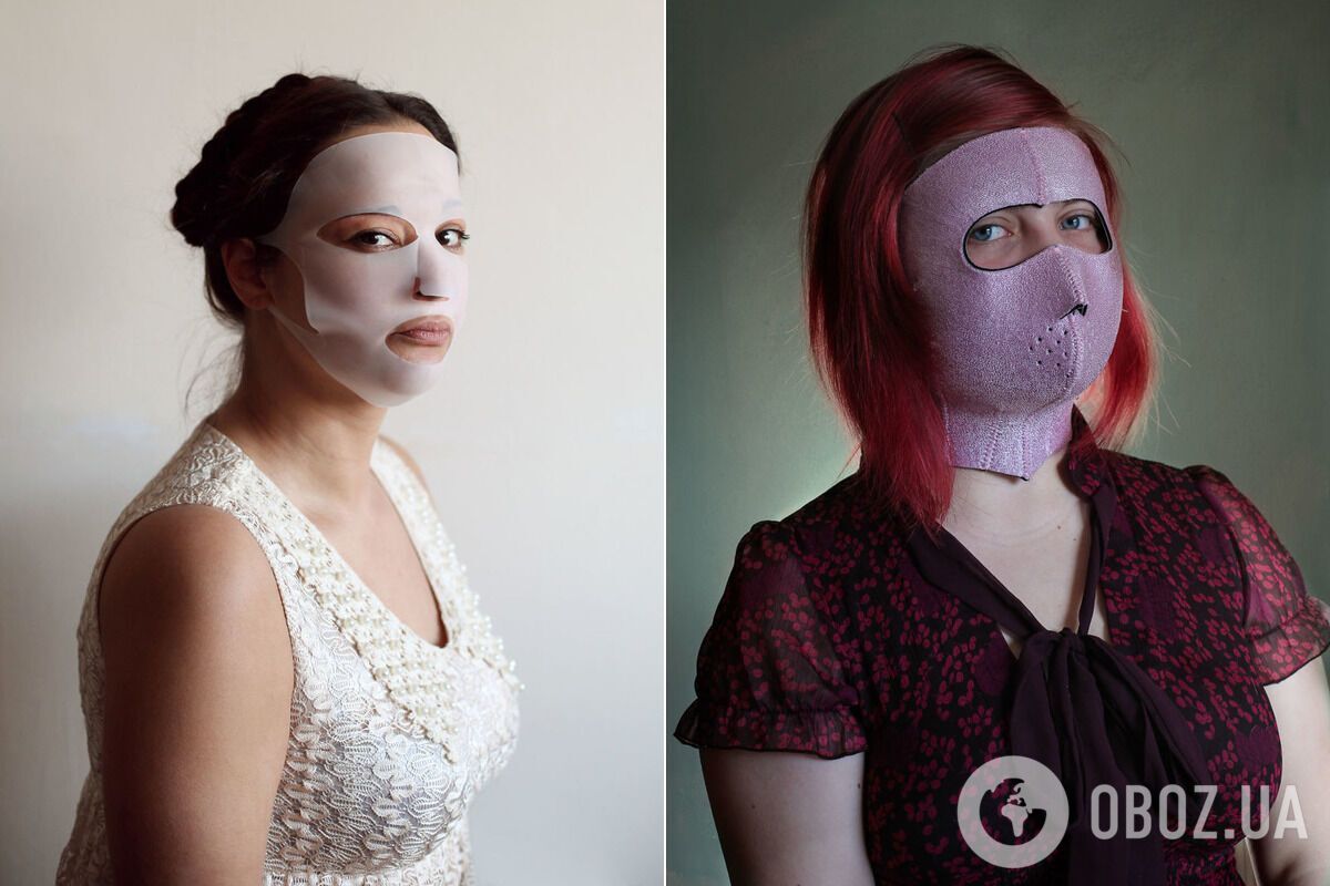 Силіконова маска для підтяжки обличчя і ще одна незвичайна маска для цього ж застосування