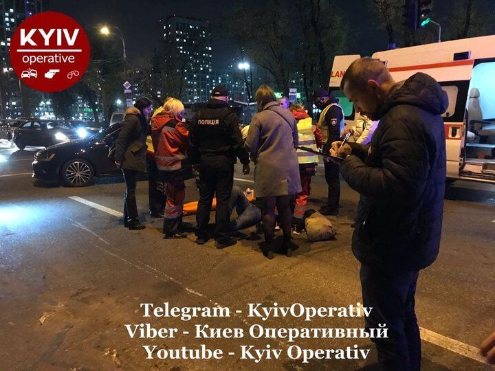 ДТП произошло возле Варшавского квартала около 20:30