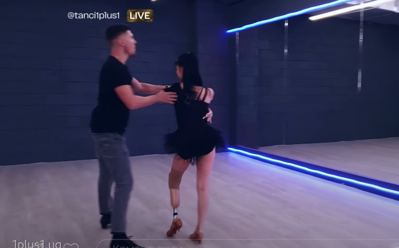 Девушка без ноги выступила на "Танцях з зірками"