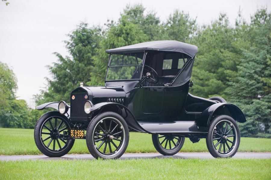 Ford Model T красили в черный цвет