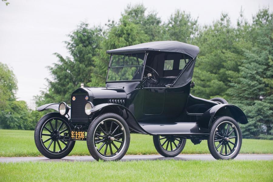 Ford Model T фарбували в чорний колір