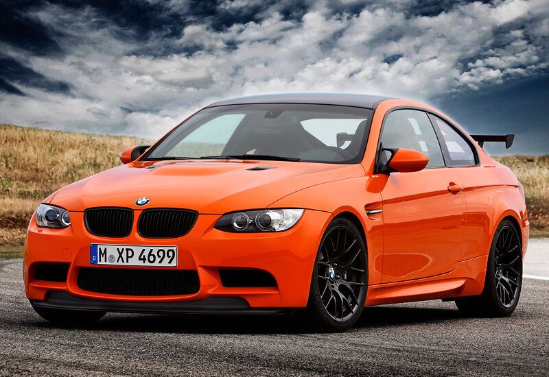 BMW M3 GTS выпускали в оранжевом цвете