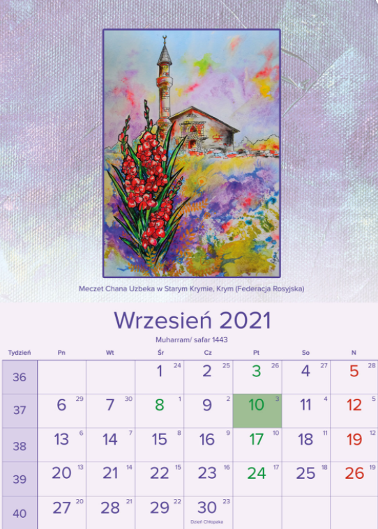 Крымские мечети в польском календаре назвали "российскими".