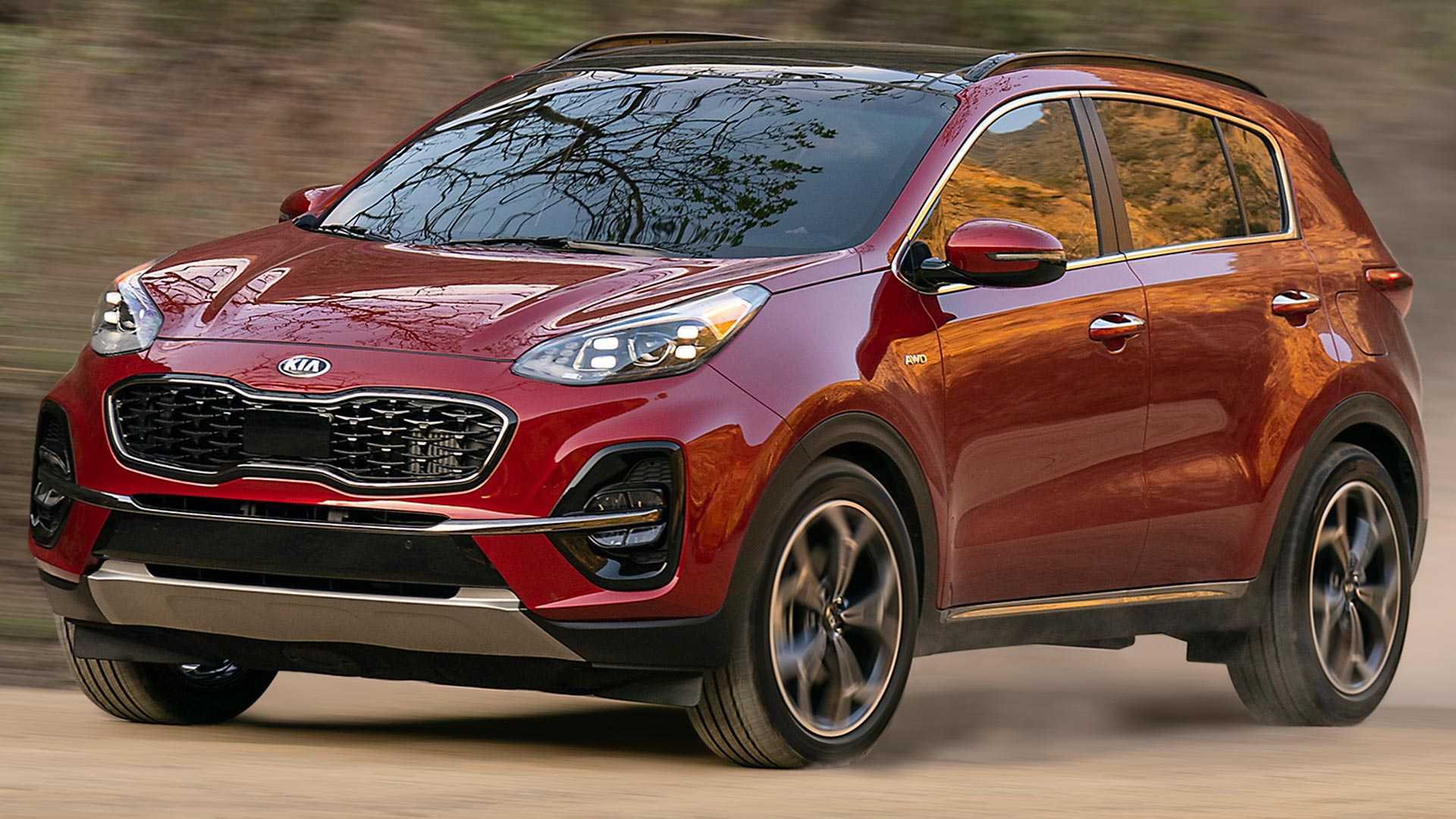 Популярный Kia Sportage в тройке лидеров