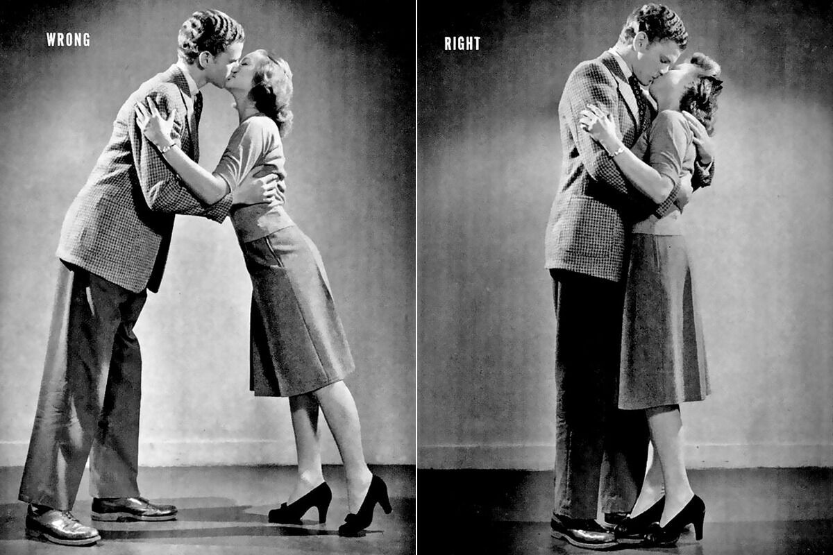 Снимки из руководства о правильном поцелуе
