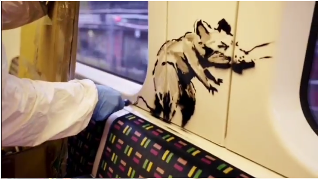Крысы в лондонском метро