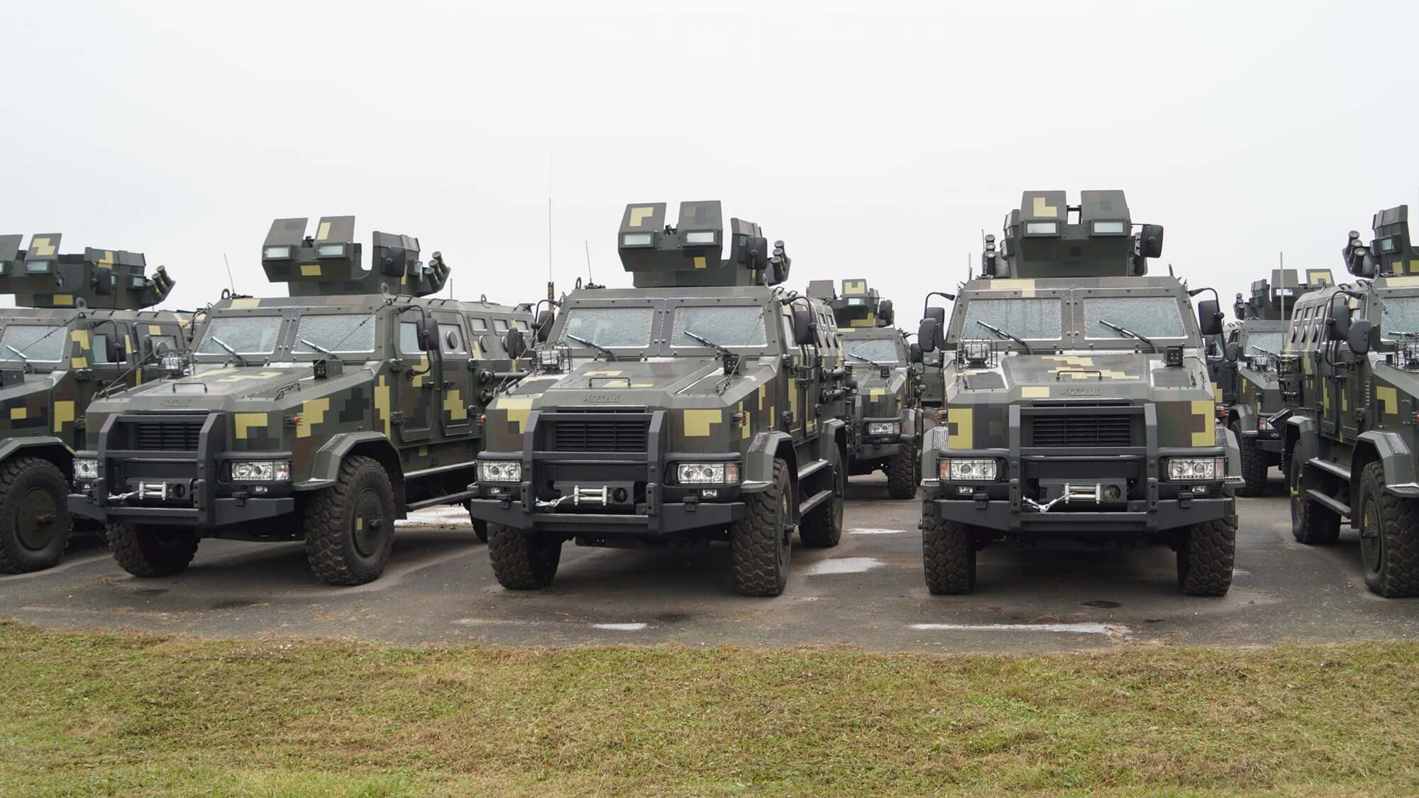 На озброєння ЗСУ надійшло ще 40 машин "Козак-2".