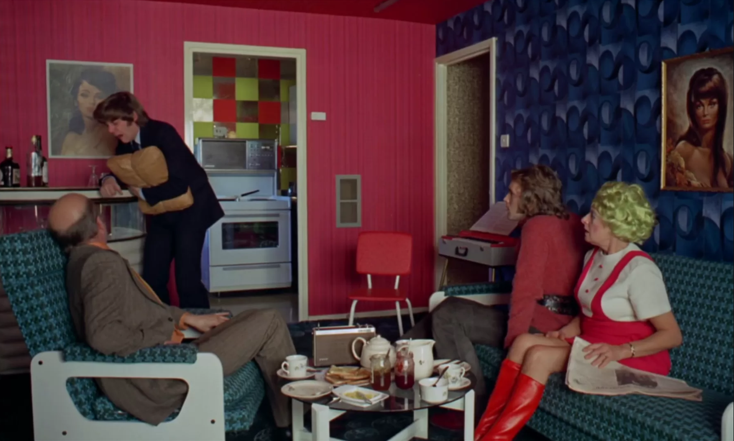 Кадр из фильма "Заводной апельсин"