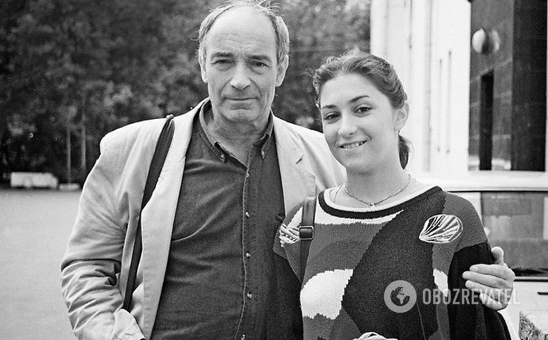 Валентин Гафт с дочерью Ольгой